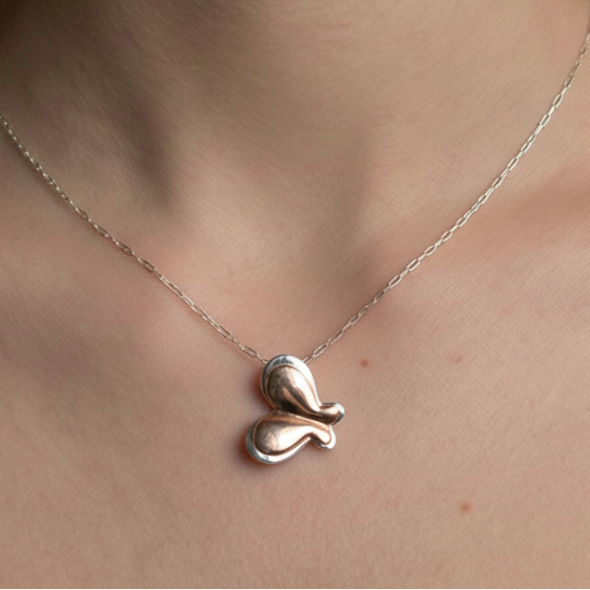 Butterfly Pendant Necklace