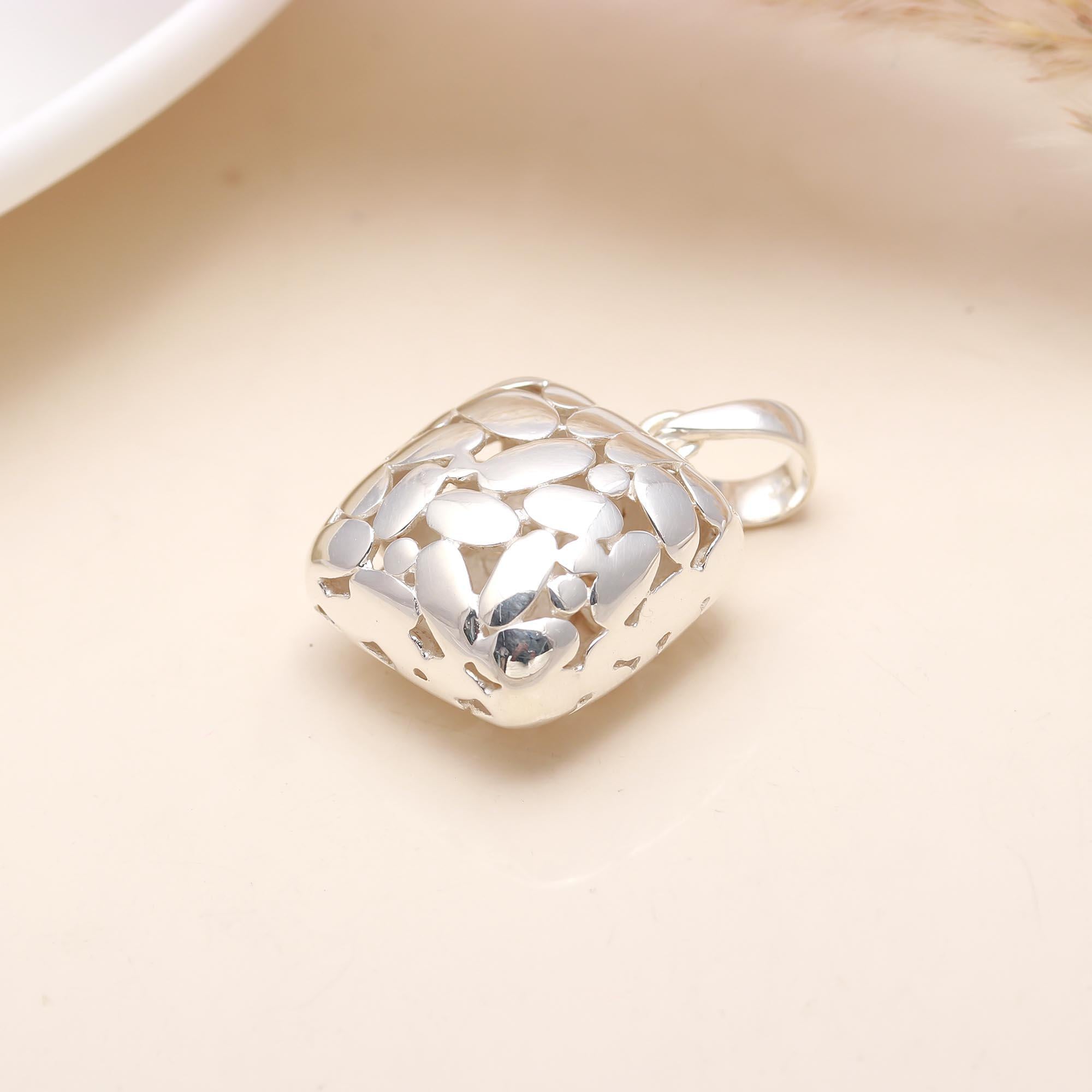 925 Sterling Silver 'Immaculate' Pendant