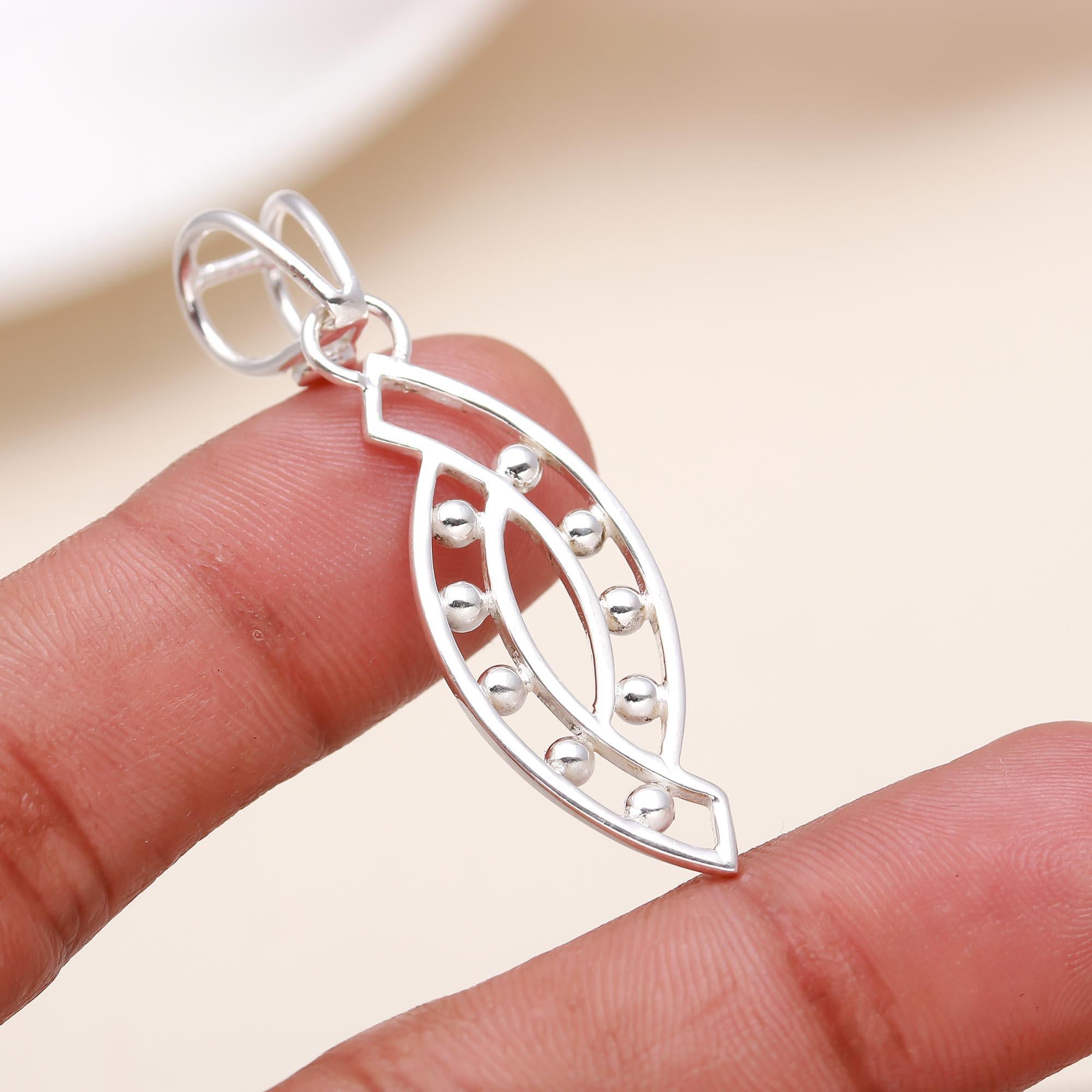 925 Sterling Silver Kandlee Drop Pendant
