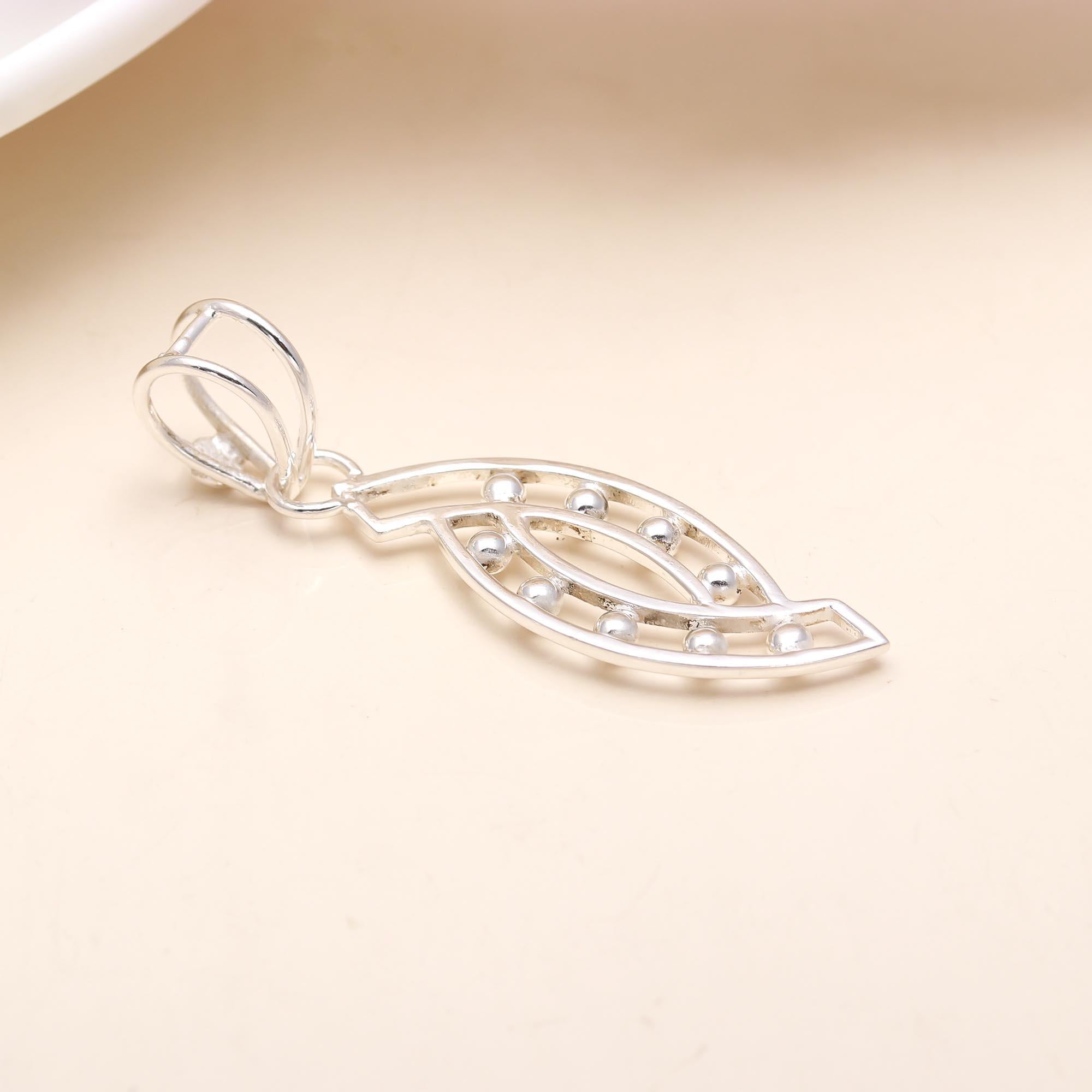 925 Sterling Silver Kandlee Drop Pendant