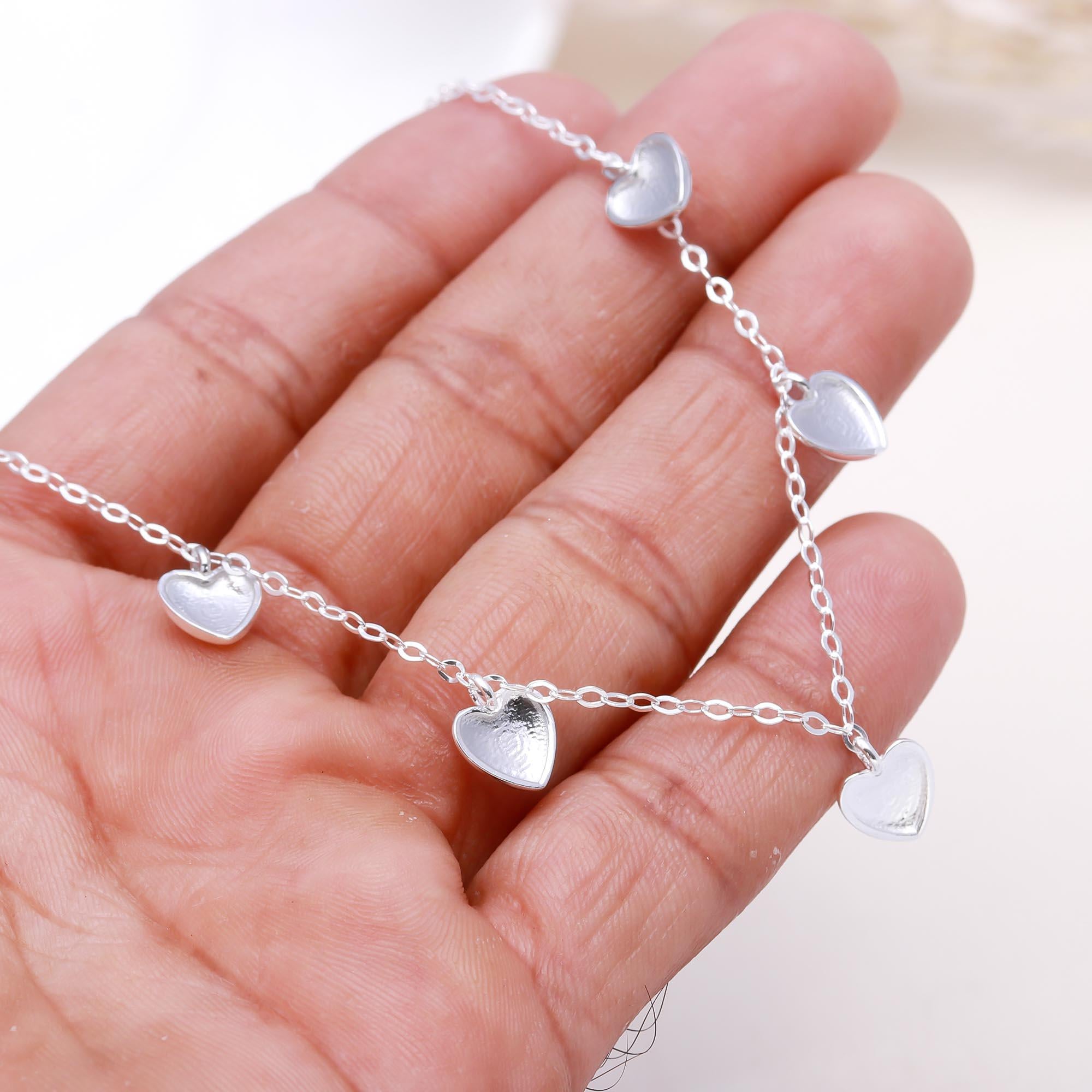 The Dainty Heart: Dainty Heart Charm Necklace
