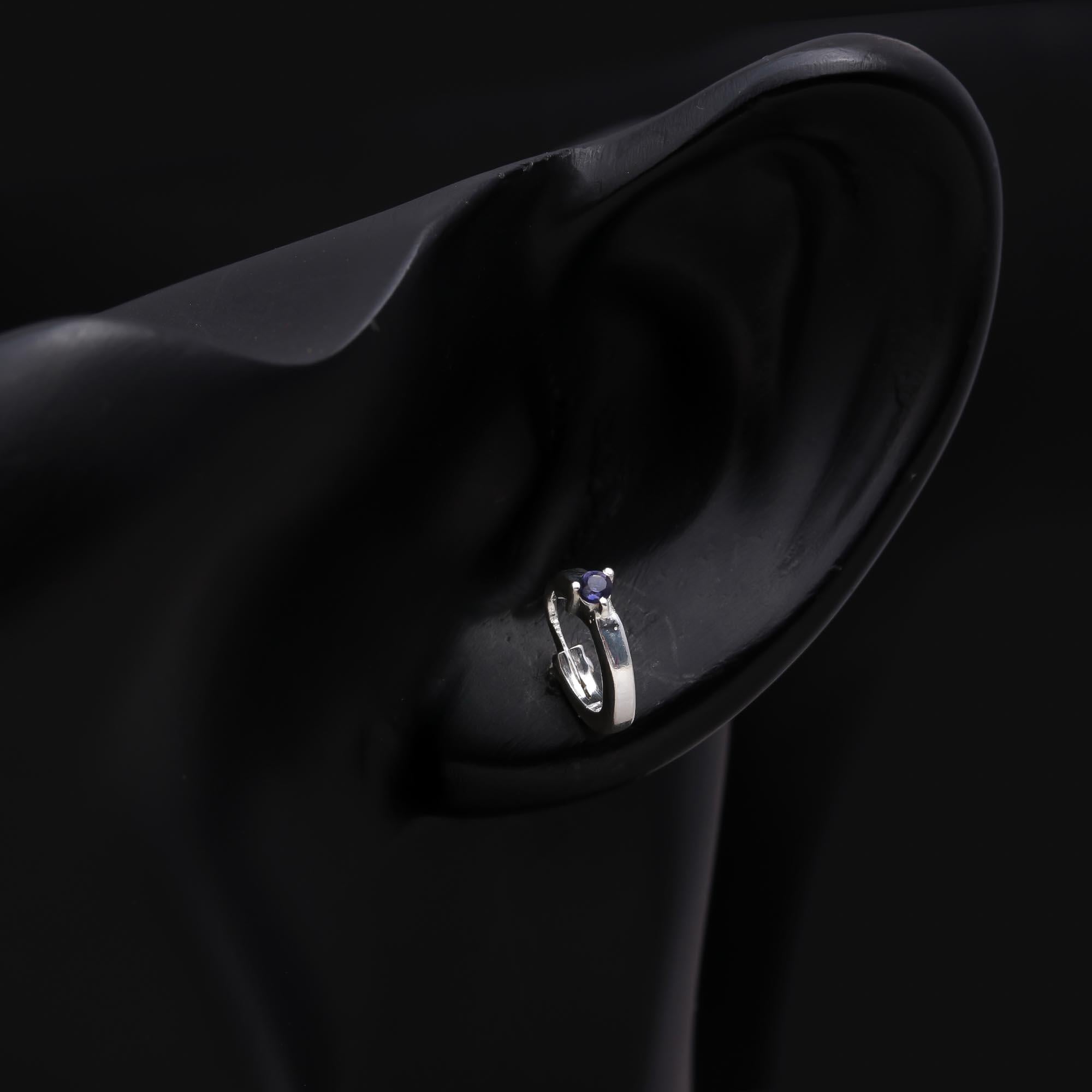 The Ocean Tide: Sterling Silver Wave Stud Earrings