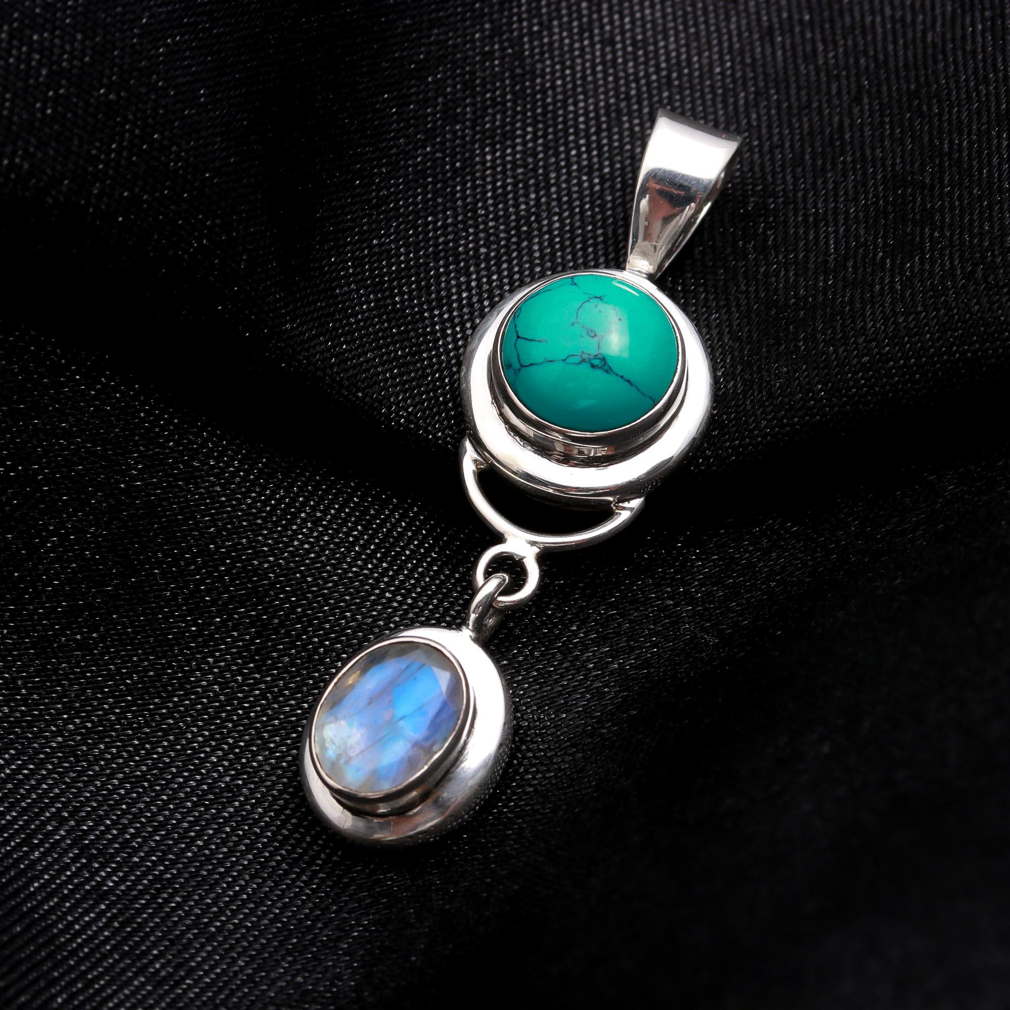 The Totem of Calm: Silver Articulated Pendant