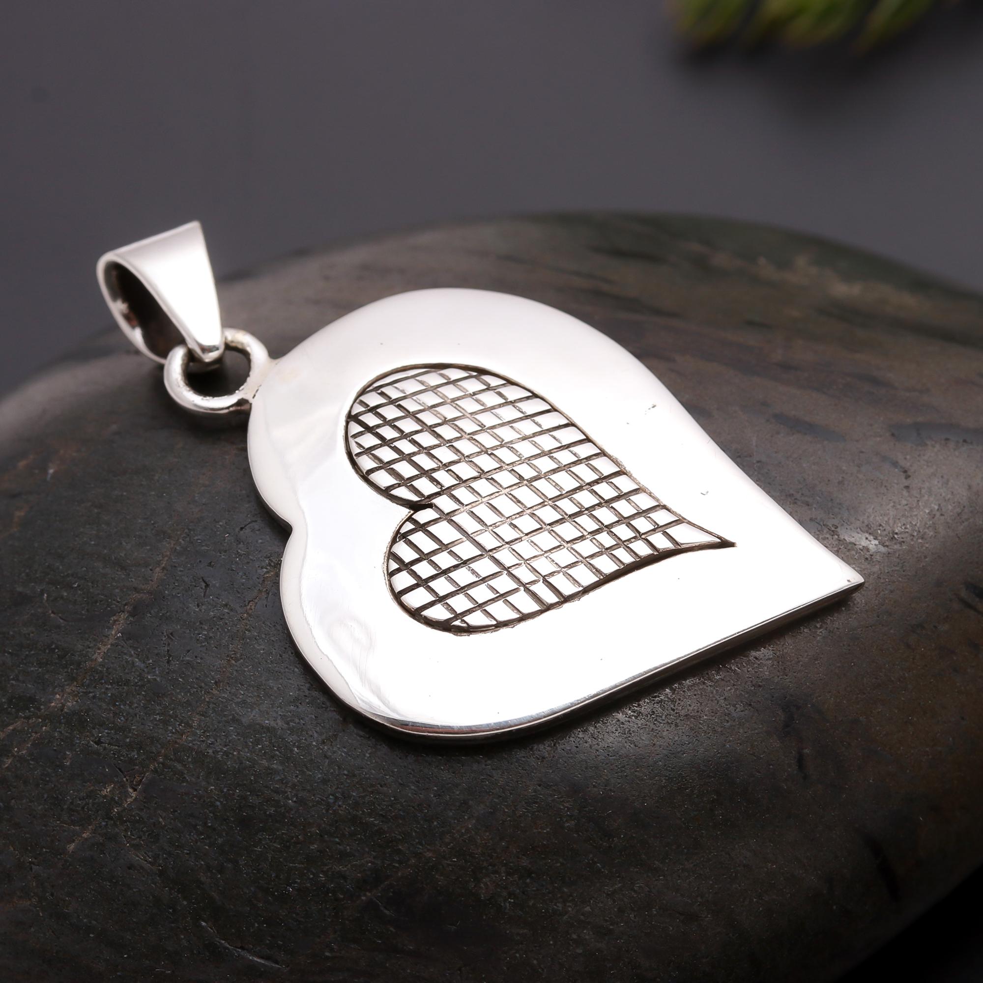 925 Silver Heart Pendant