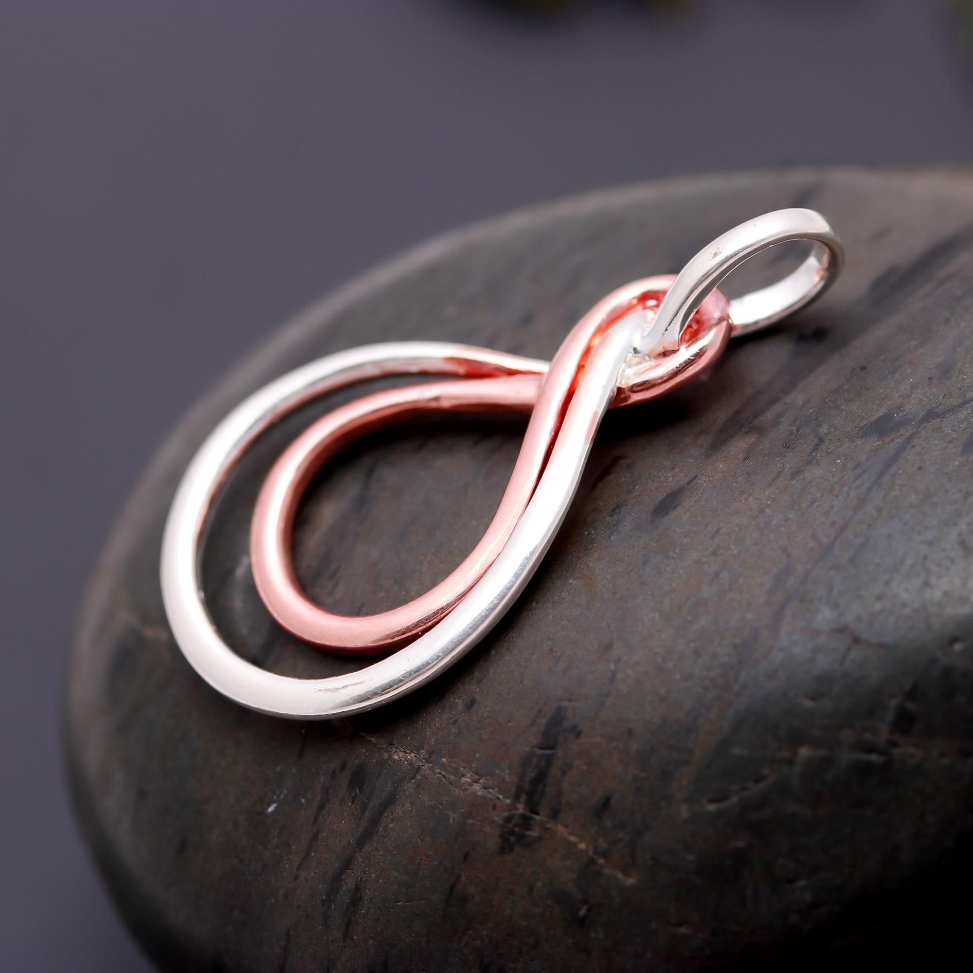 925 Silver Dual Loop Pendant