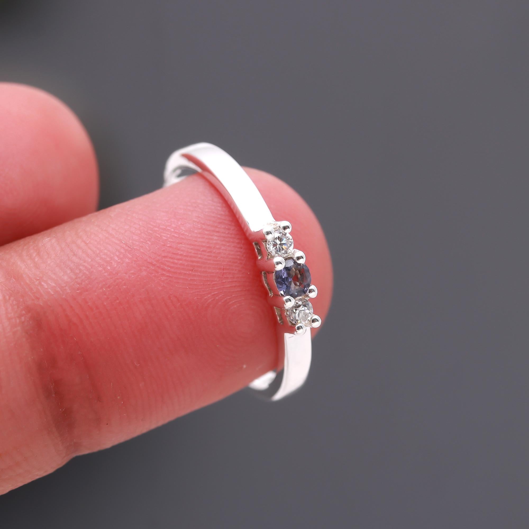 925 Silver Classic Trio Ring