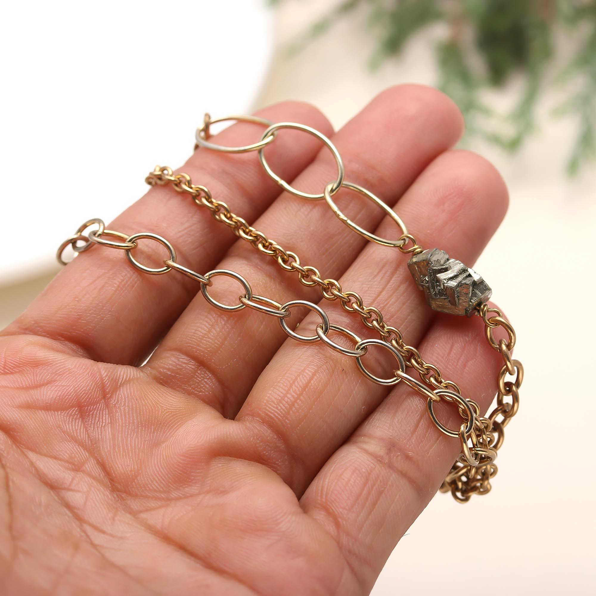 925 Silver Multi-Layer Chain Bracelet
