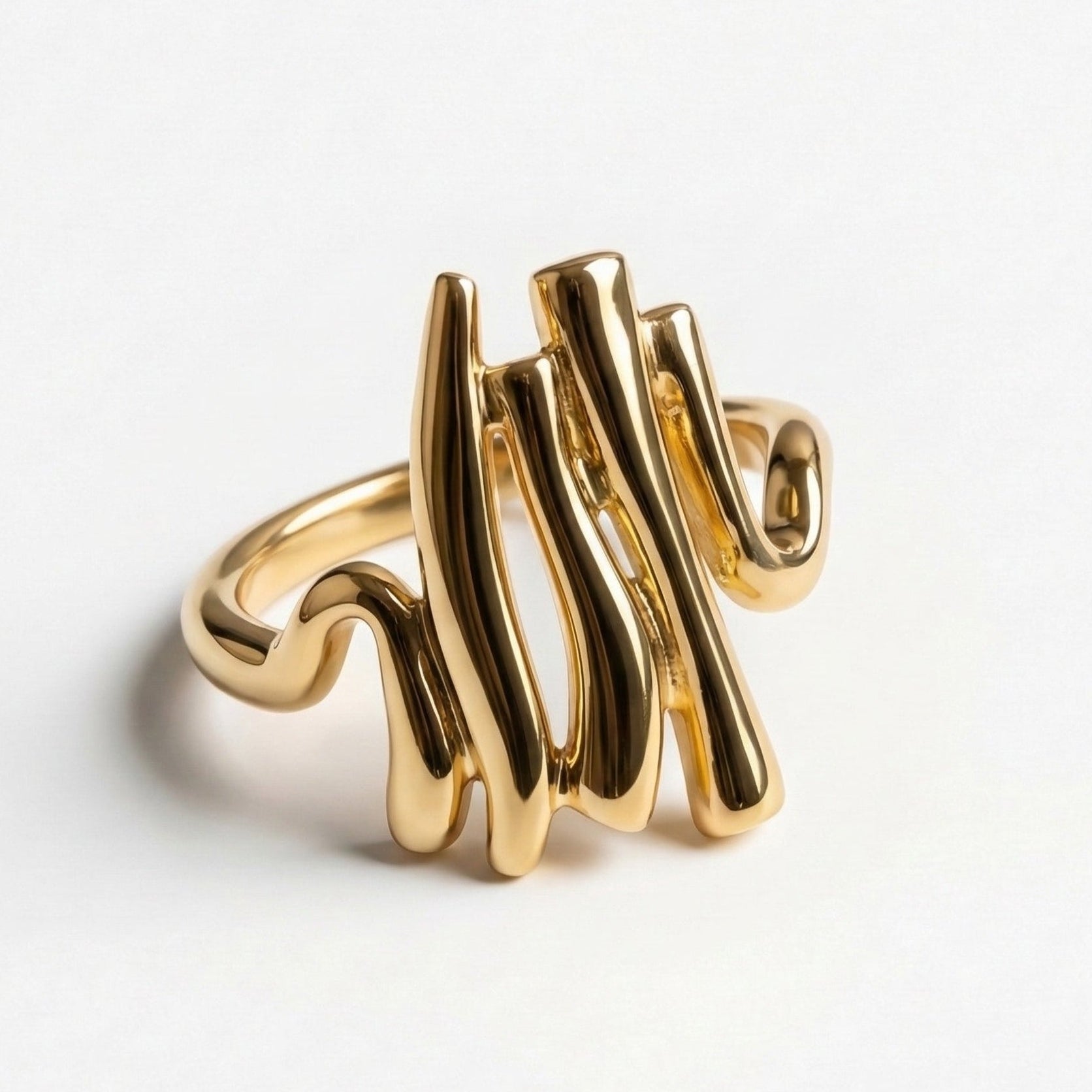 The Pollock Surge: Abstract Drip Ring