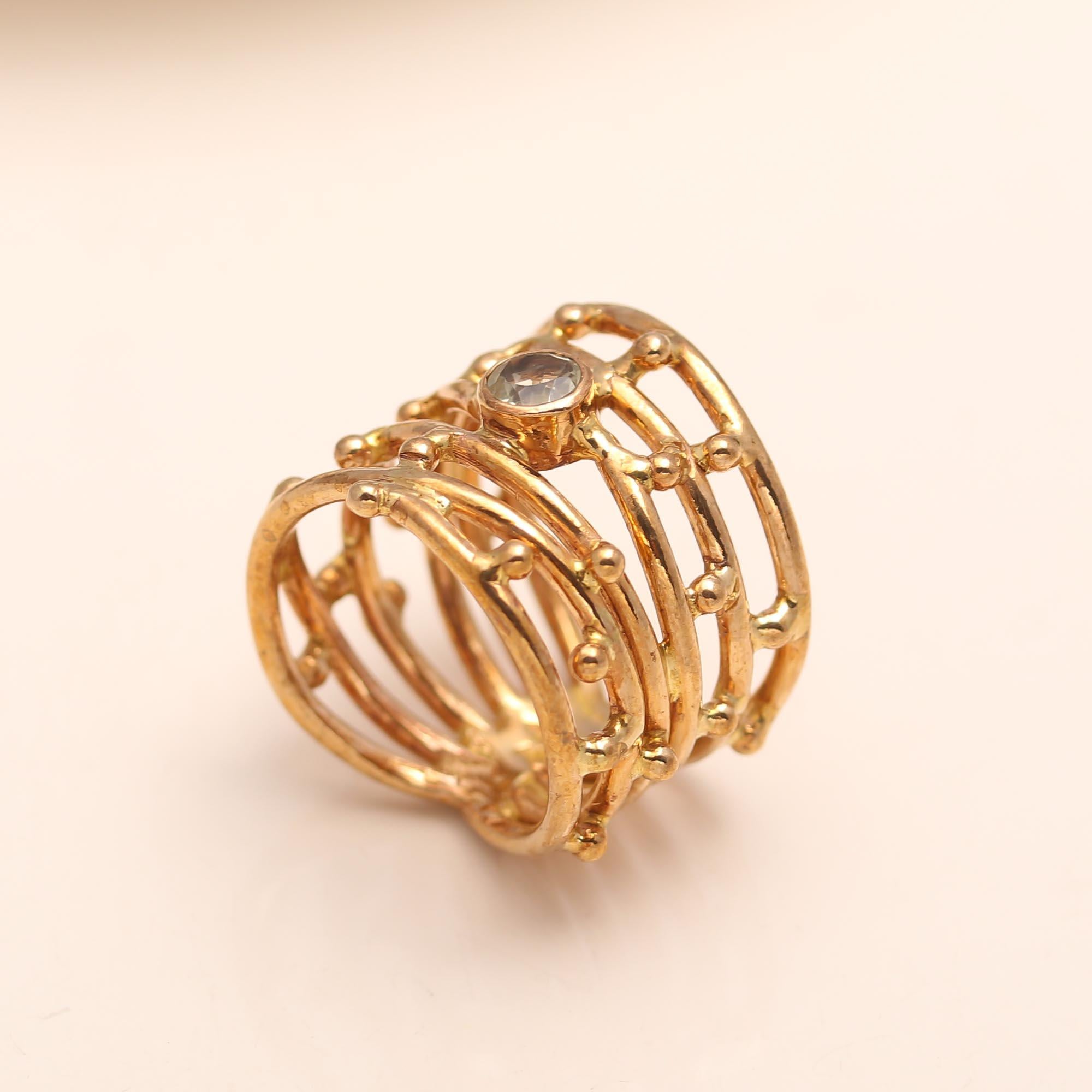 925 Silver Textured Band Ring