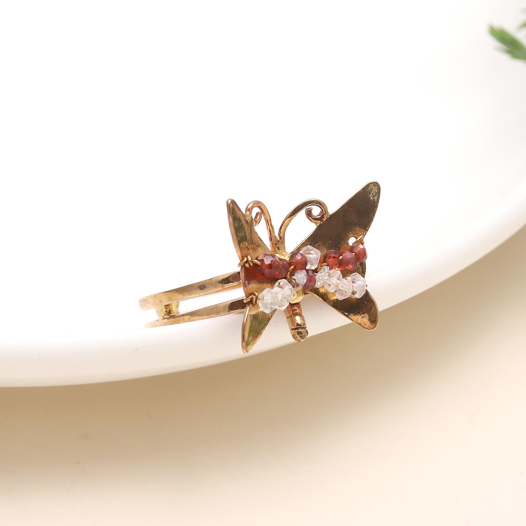 925 Silver Butterfly Ring