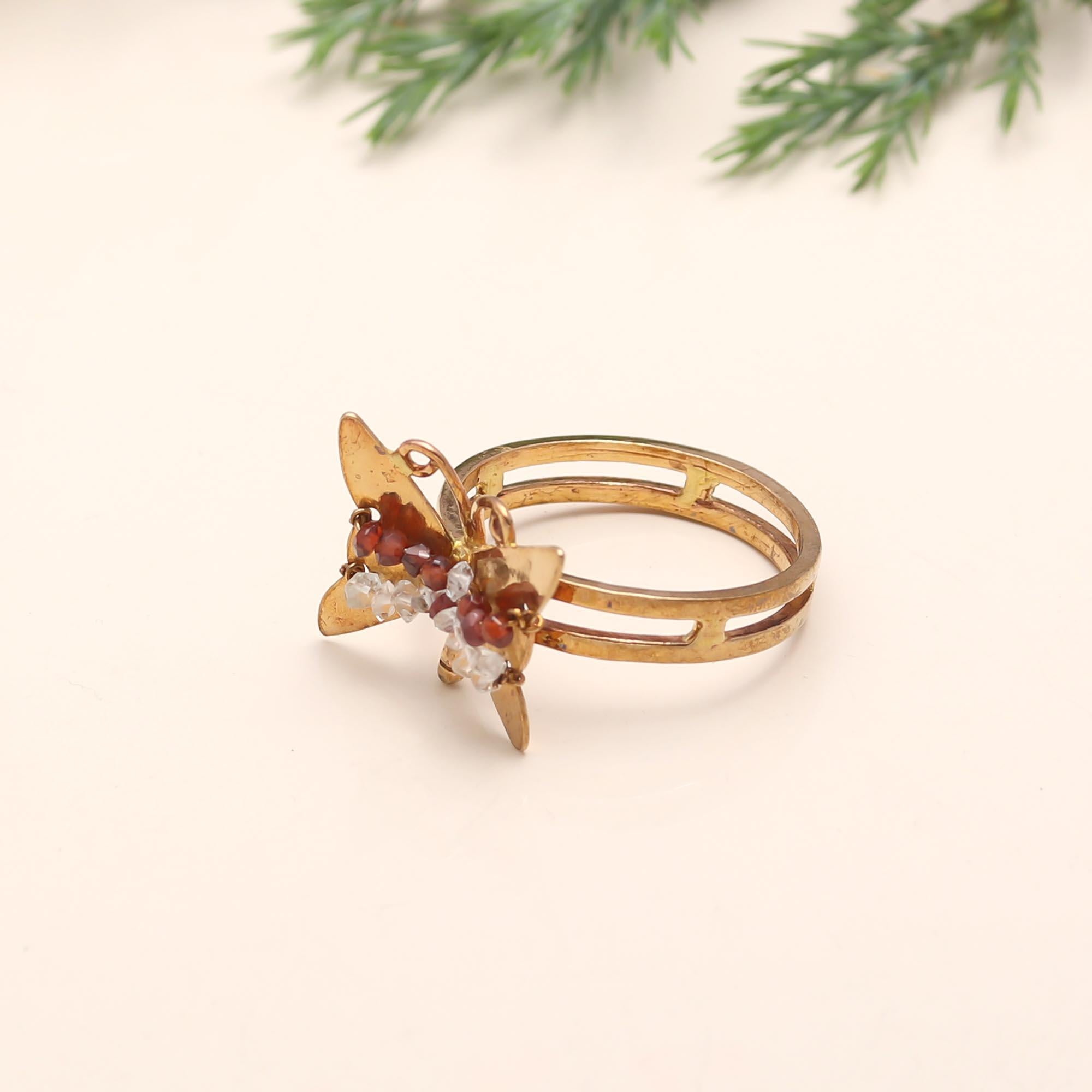 925 Silver Butterfly Ring