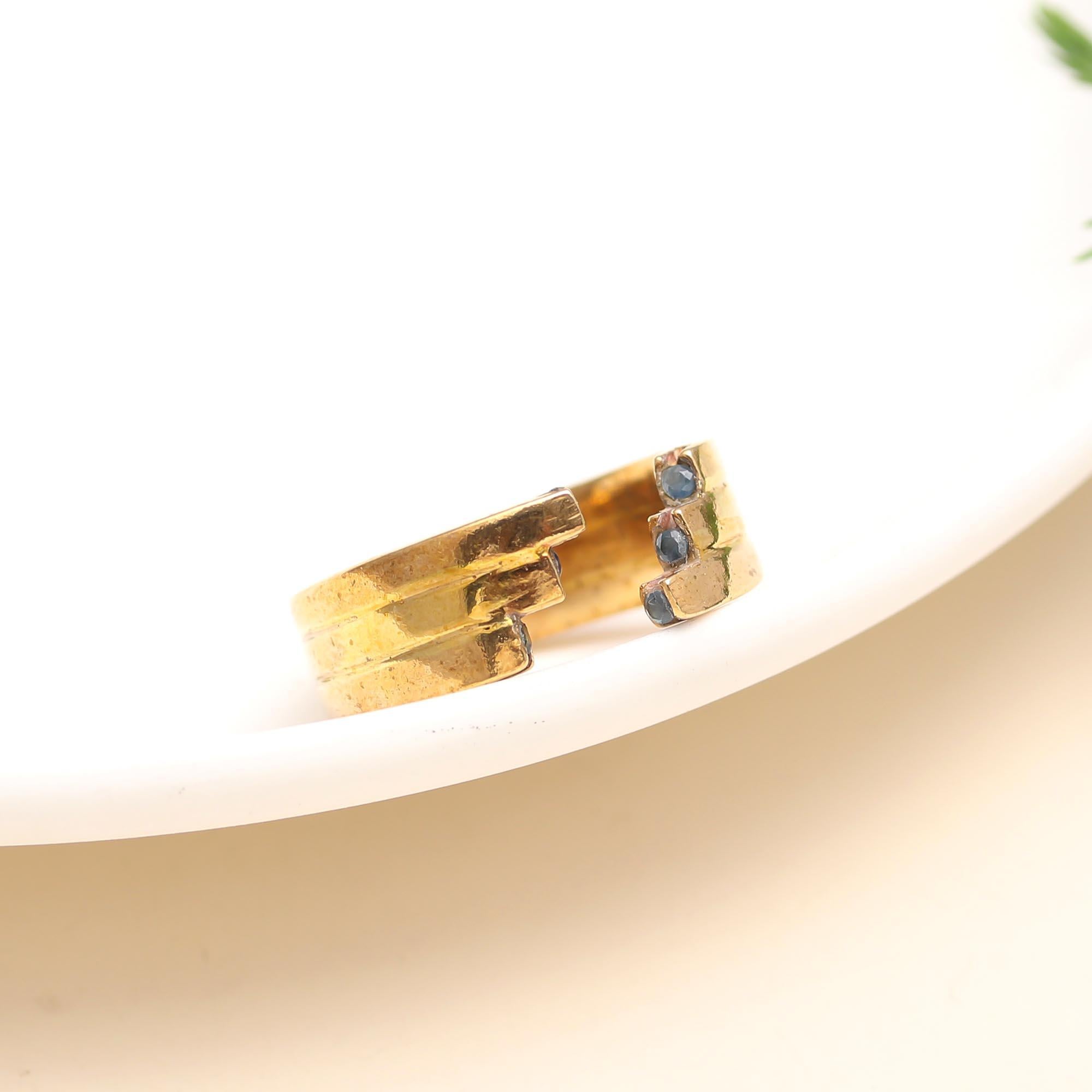 925 Silver Adjustable Band Ring