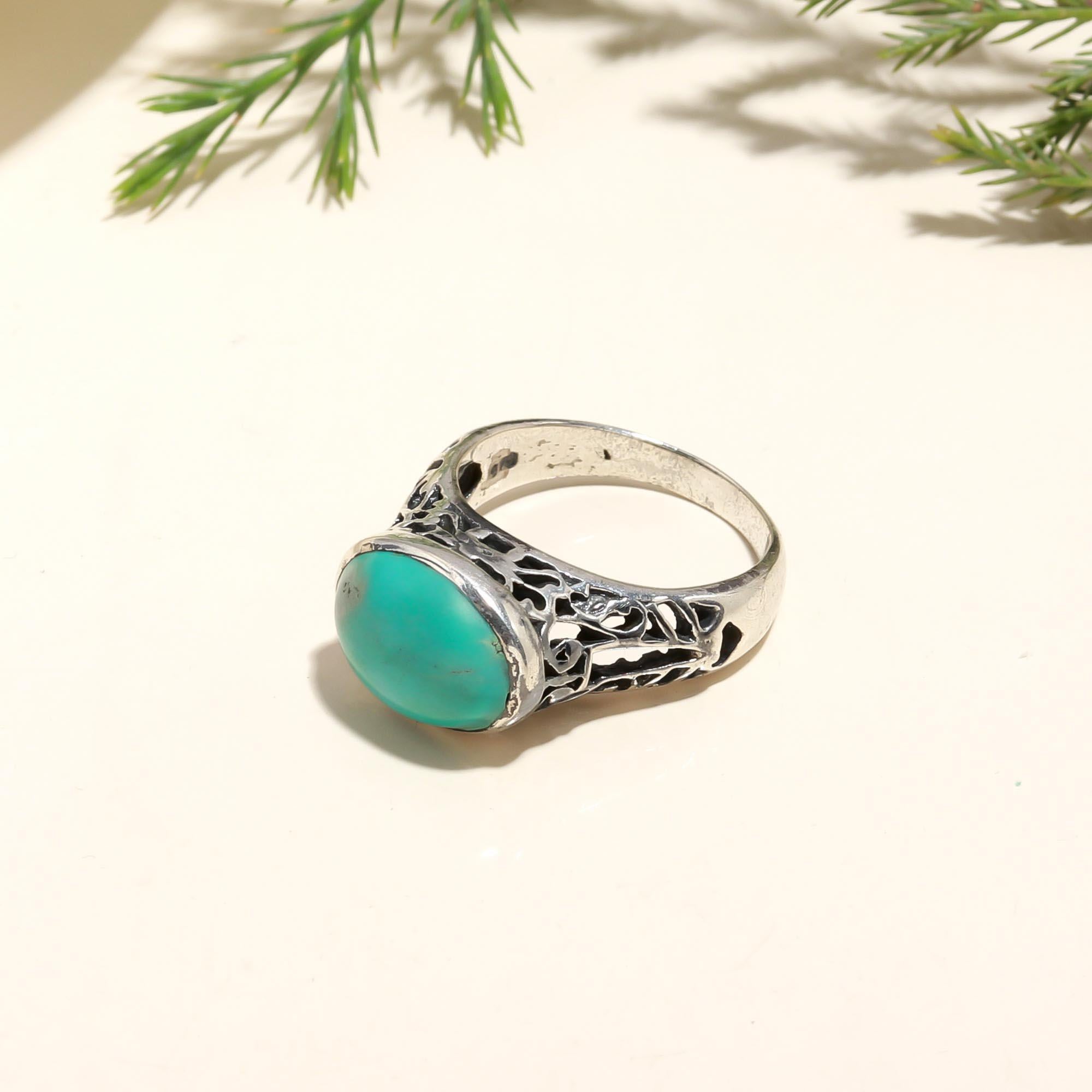925 Silver Turquoise Ring