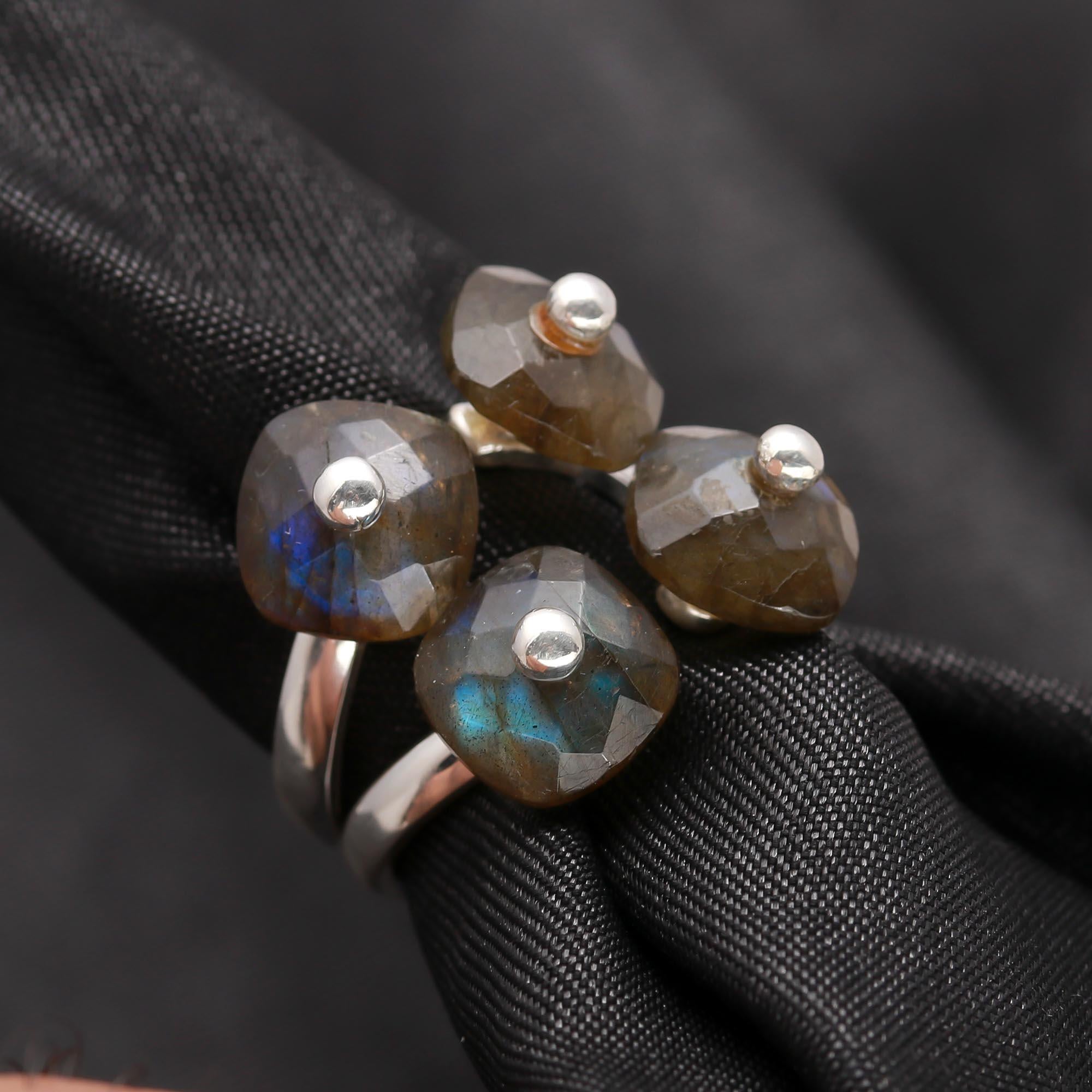 labradorite statement ring perfect for gifting
