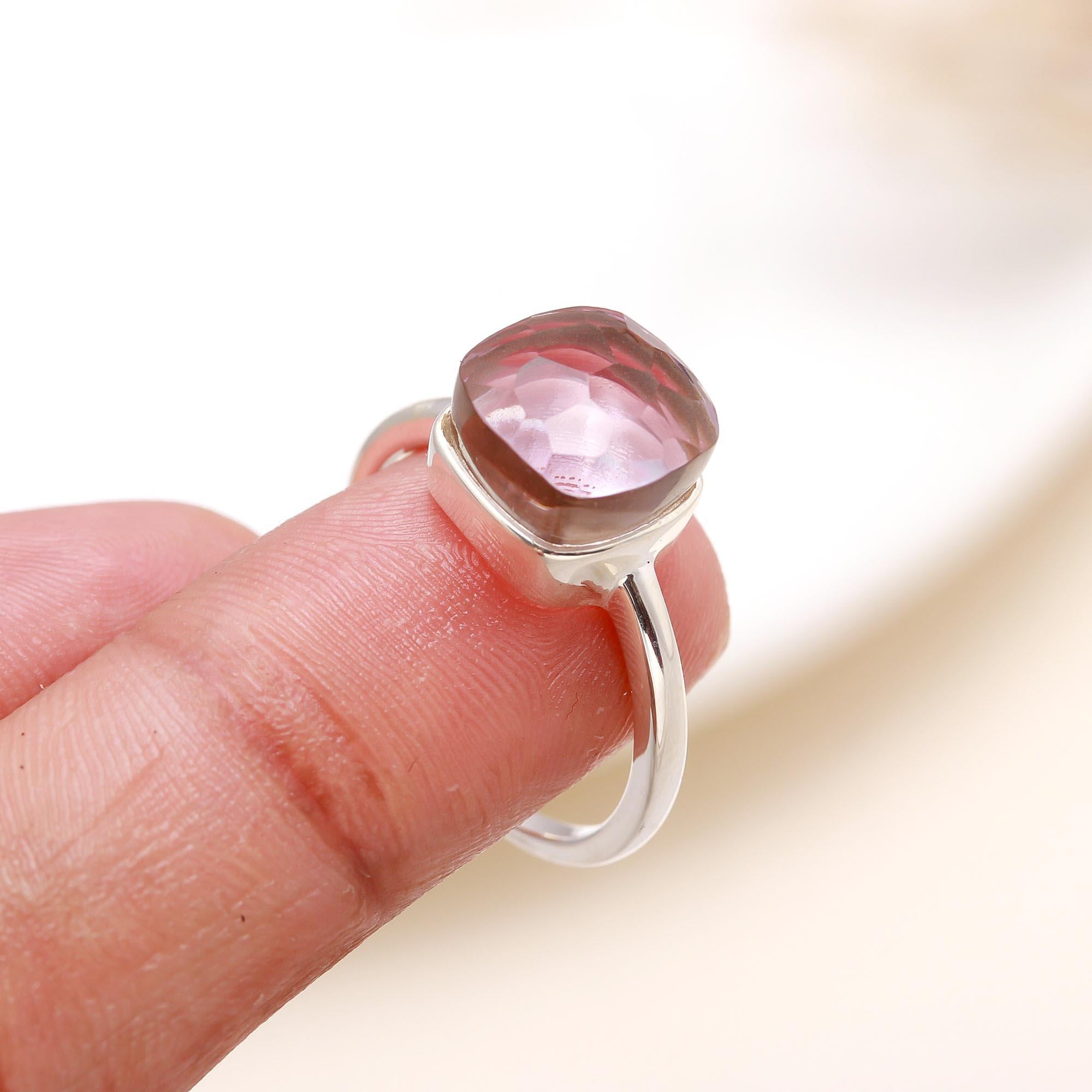 The Earth Tone: Smoky Quartz Bezel Ring