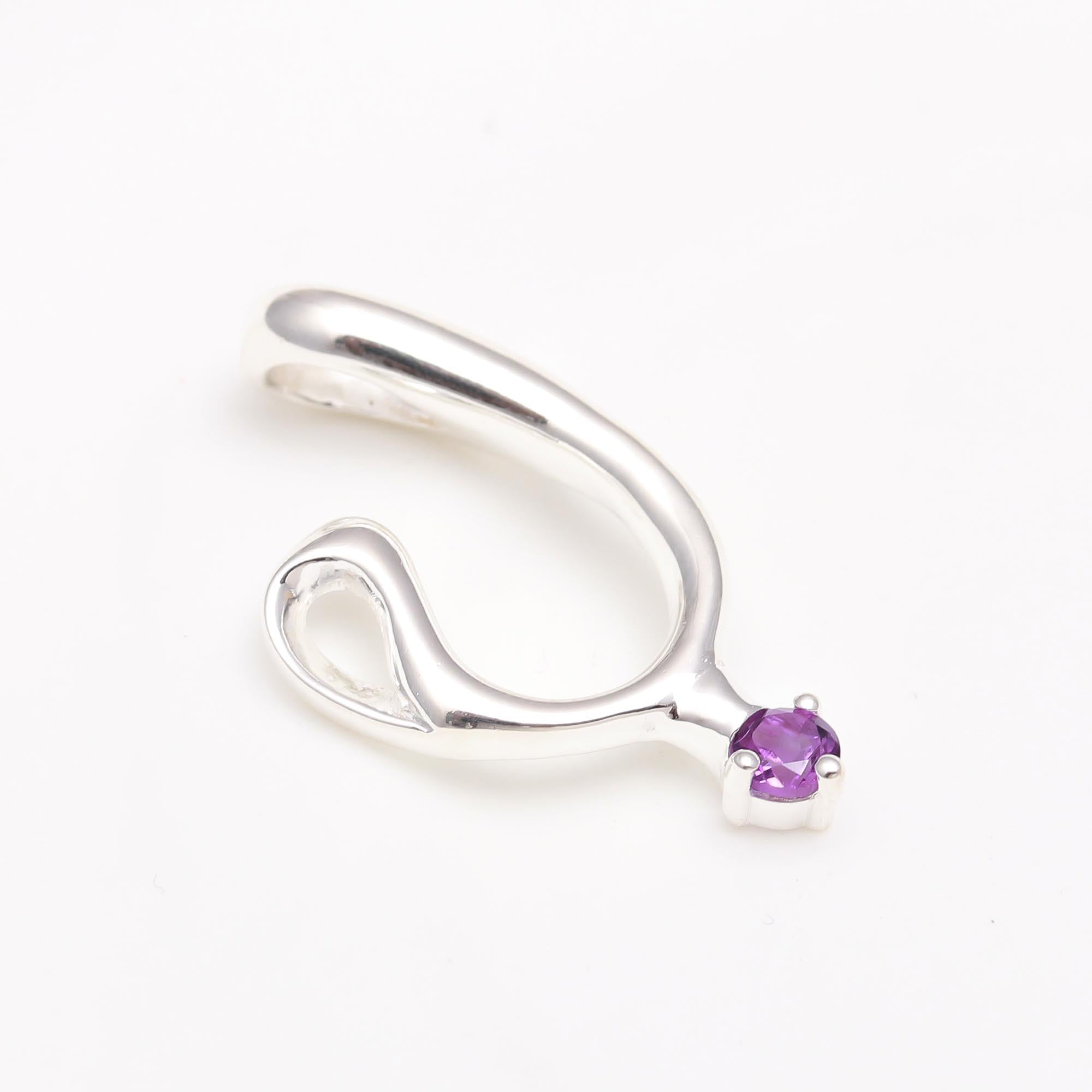 Amethyst 925 Sterling Silver Pendant