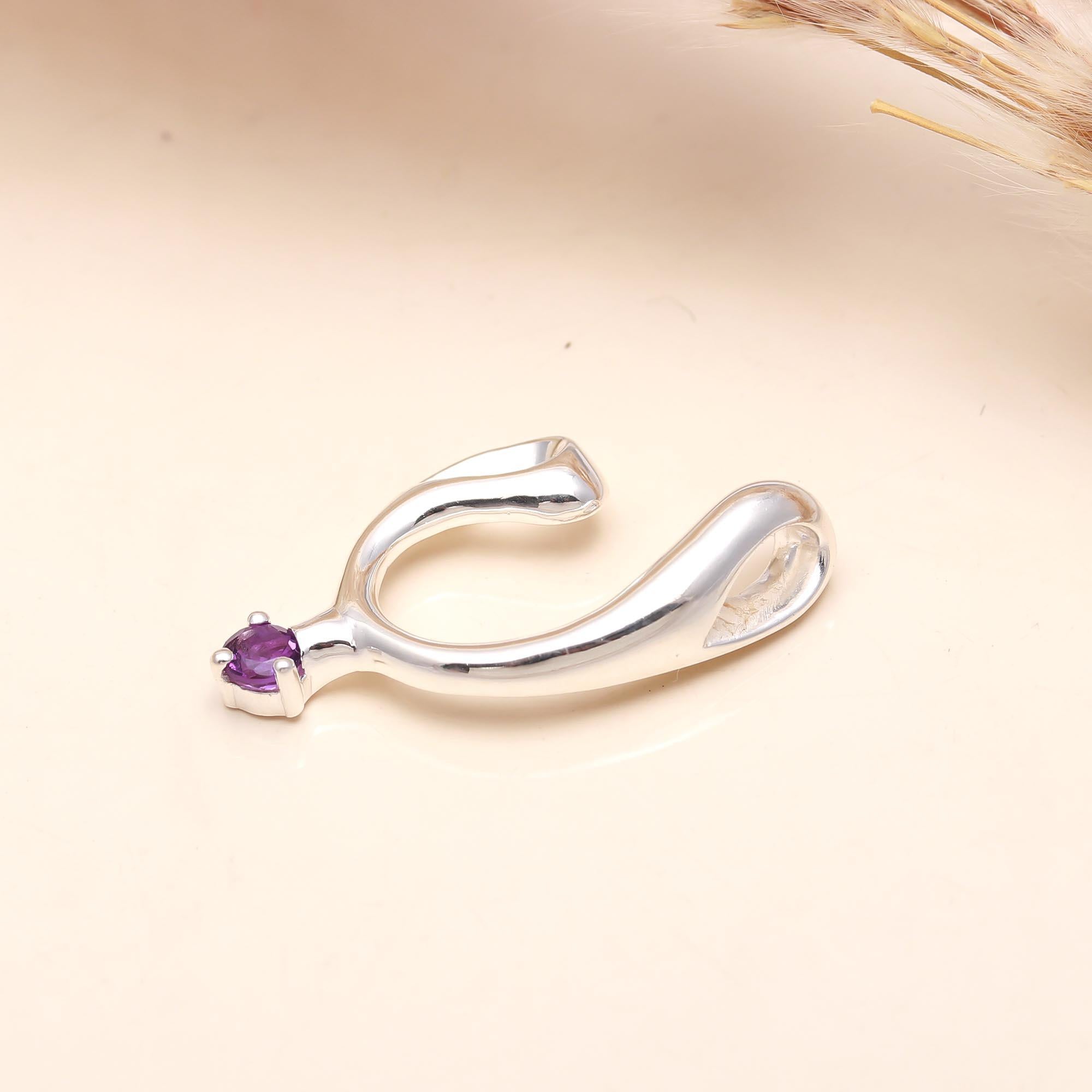 Amethyst 925 Sterling Silver Pendant