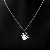 925 Sterling Silver Desert Cactus Necklace