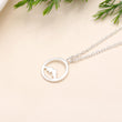 925 Sterling Silver Rocky Ice Cap Mountain Necklace