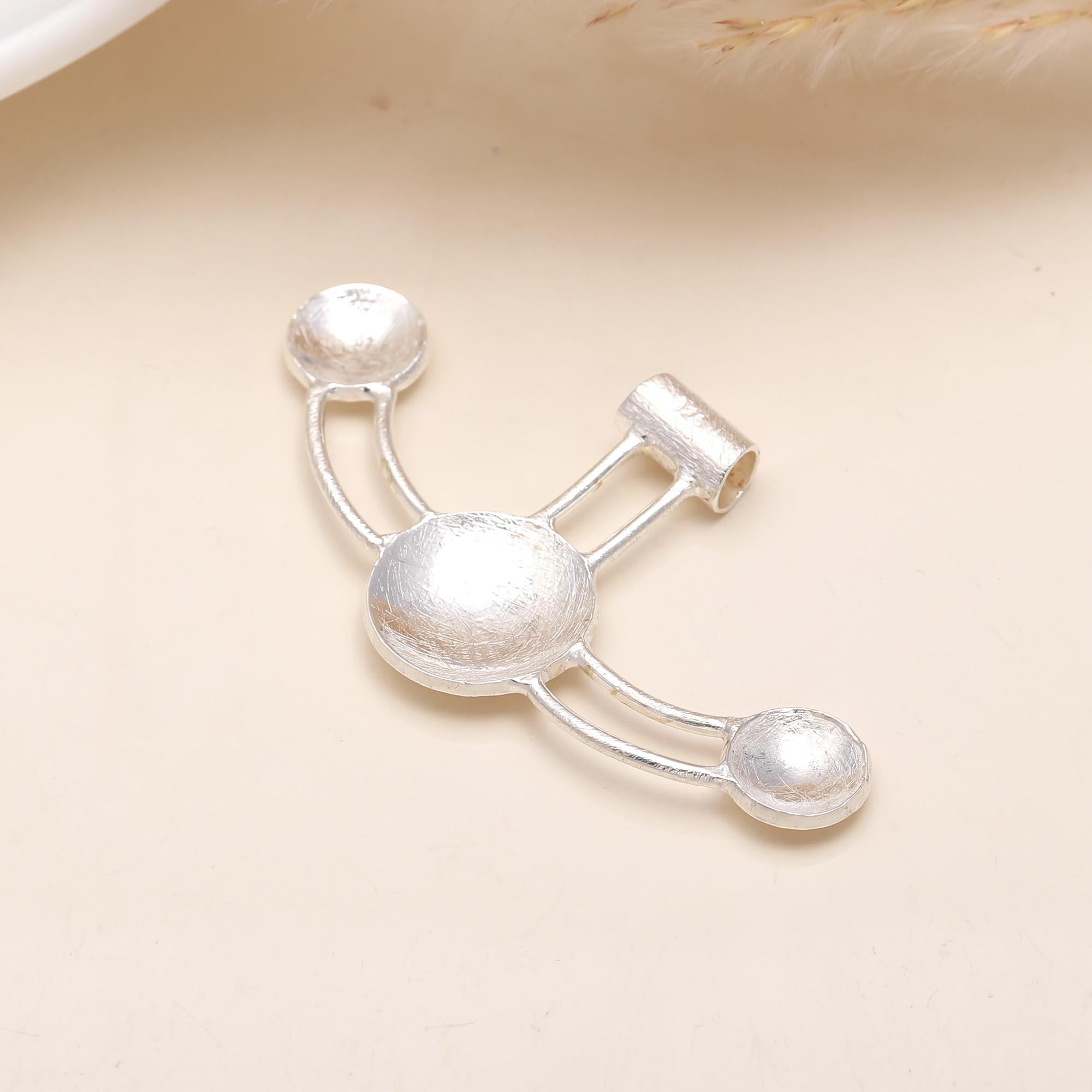 925 Sterling Silver Round Ball Pendant