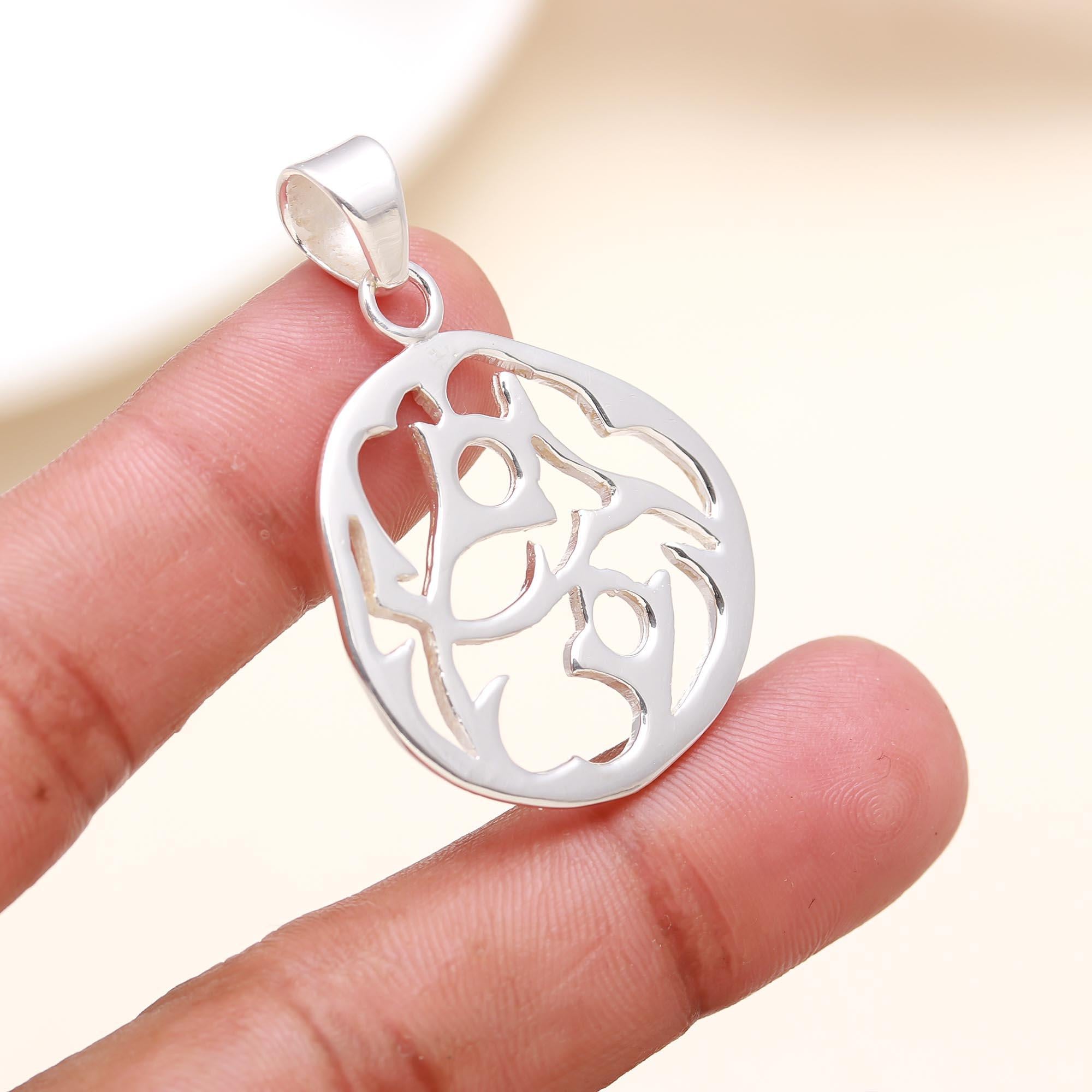 925 Sterling Silver Minimal Pendant