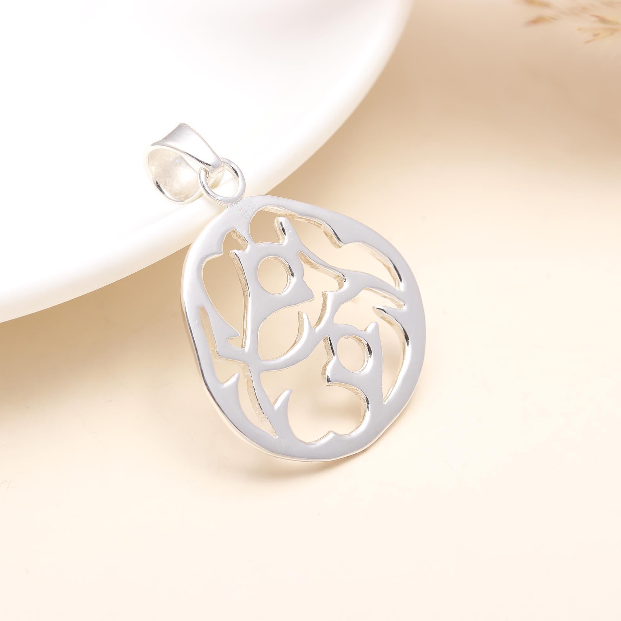 925 Sterling Silver Minimal Pendant