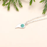 925 Sterling Silver Mexican Turquoise Necklace