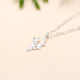 925 Sterling Silver Desert Cactus Necklace