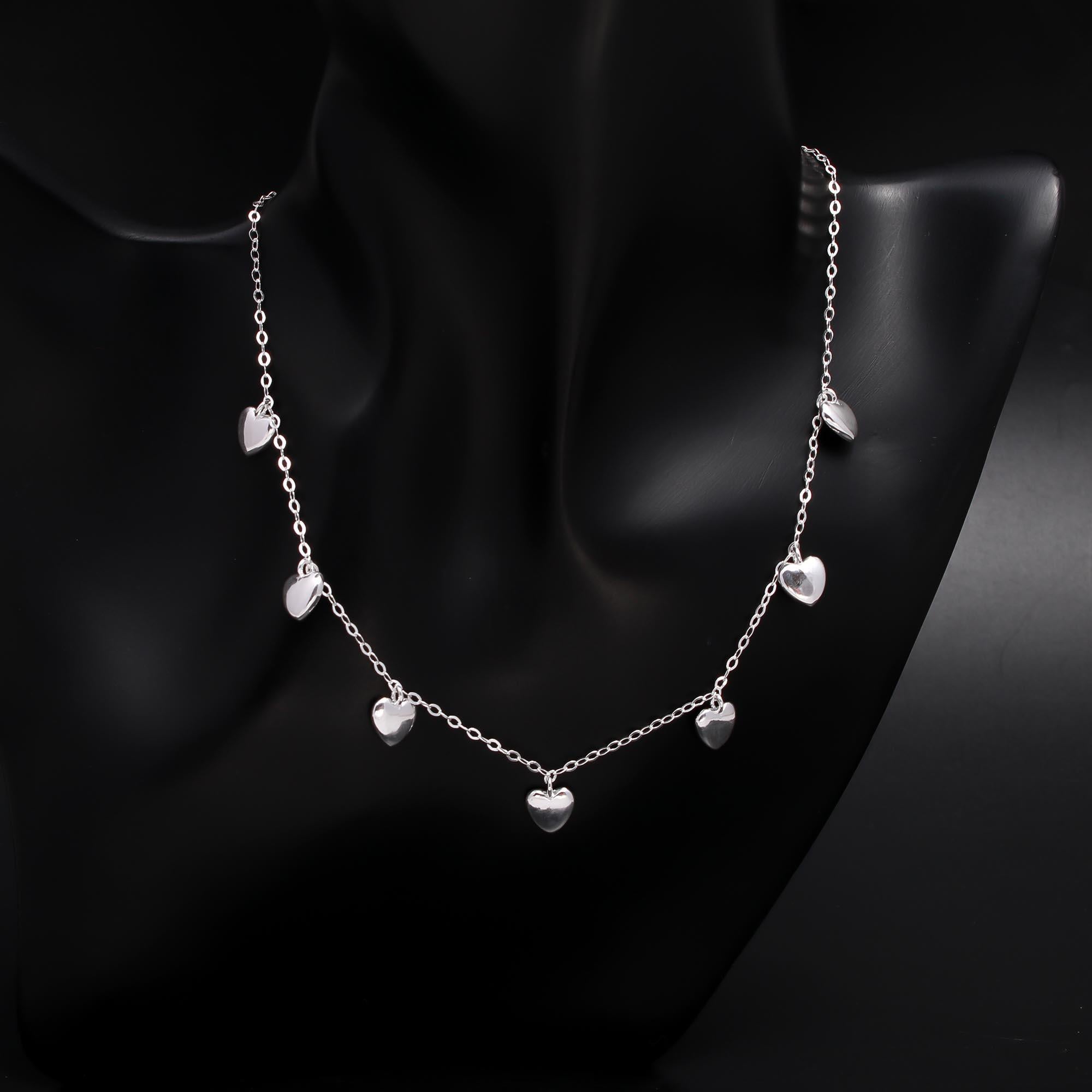 The Dainty Heart: Dainty Heart Charm Necklace