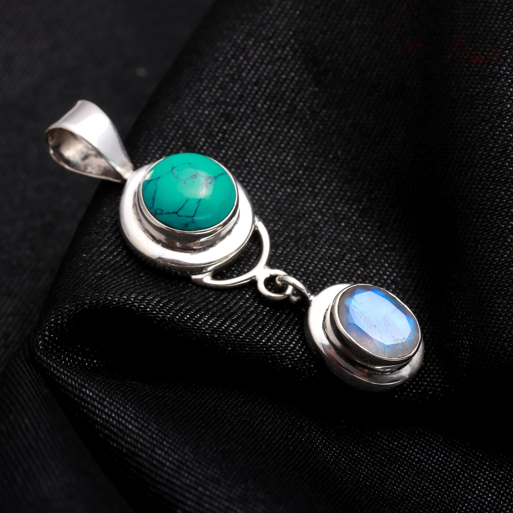 The Totem of Calm: Silver Articulated Pendant