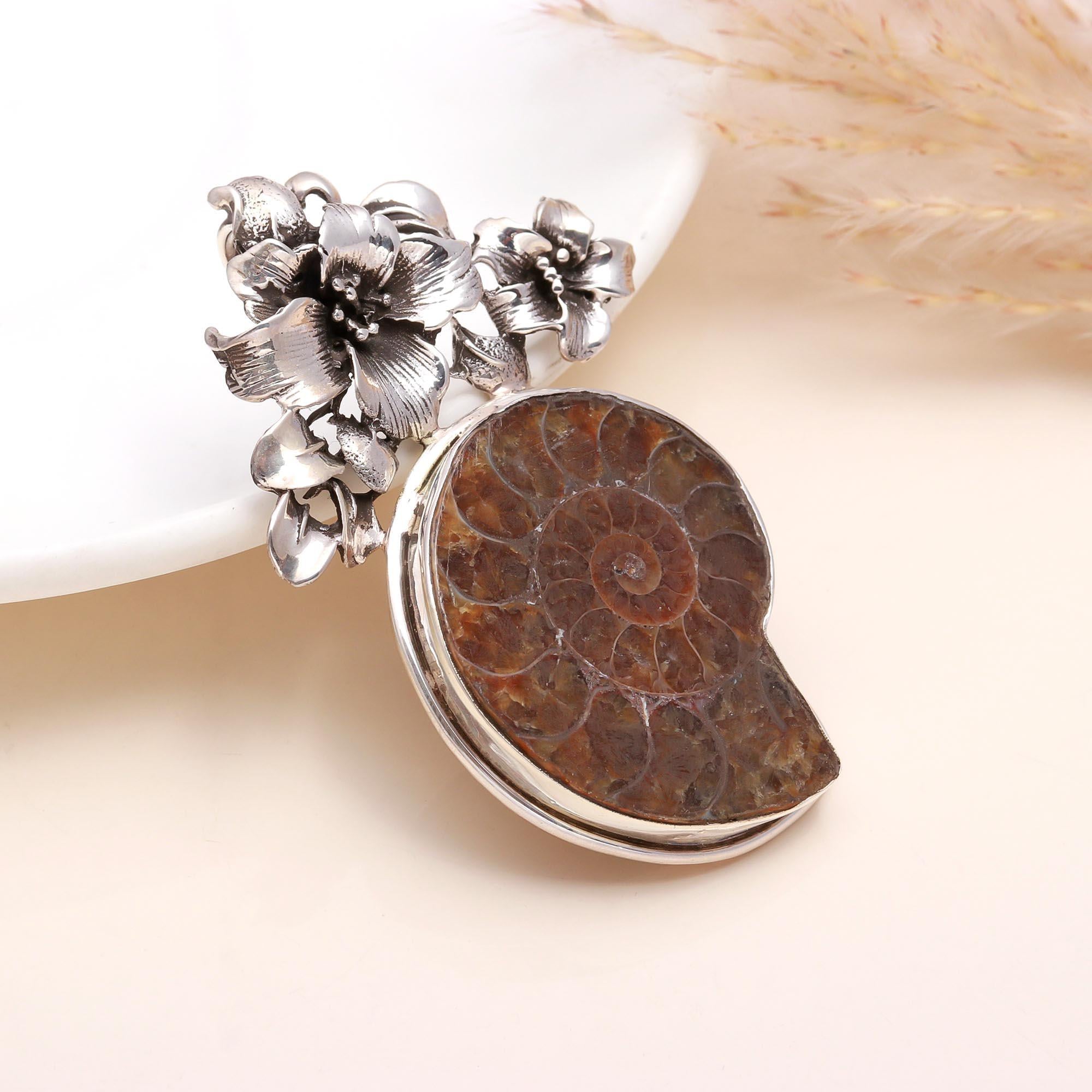 925 Sterling Silver Raw Agate Druzy Pendant