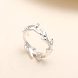 Solid 925 Sterling Silver Plain Ring