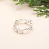 Solid 925 Sterling Silver Plain Ring