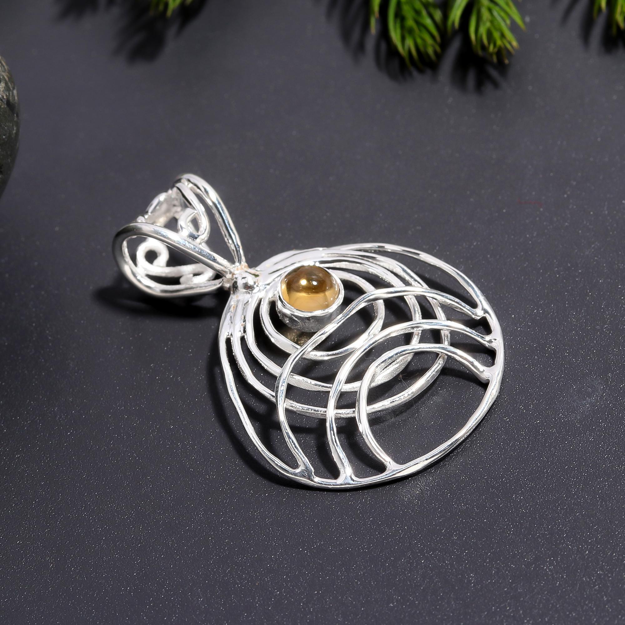 925 Silver Labradorite Pendant