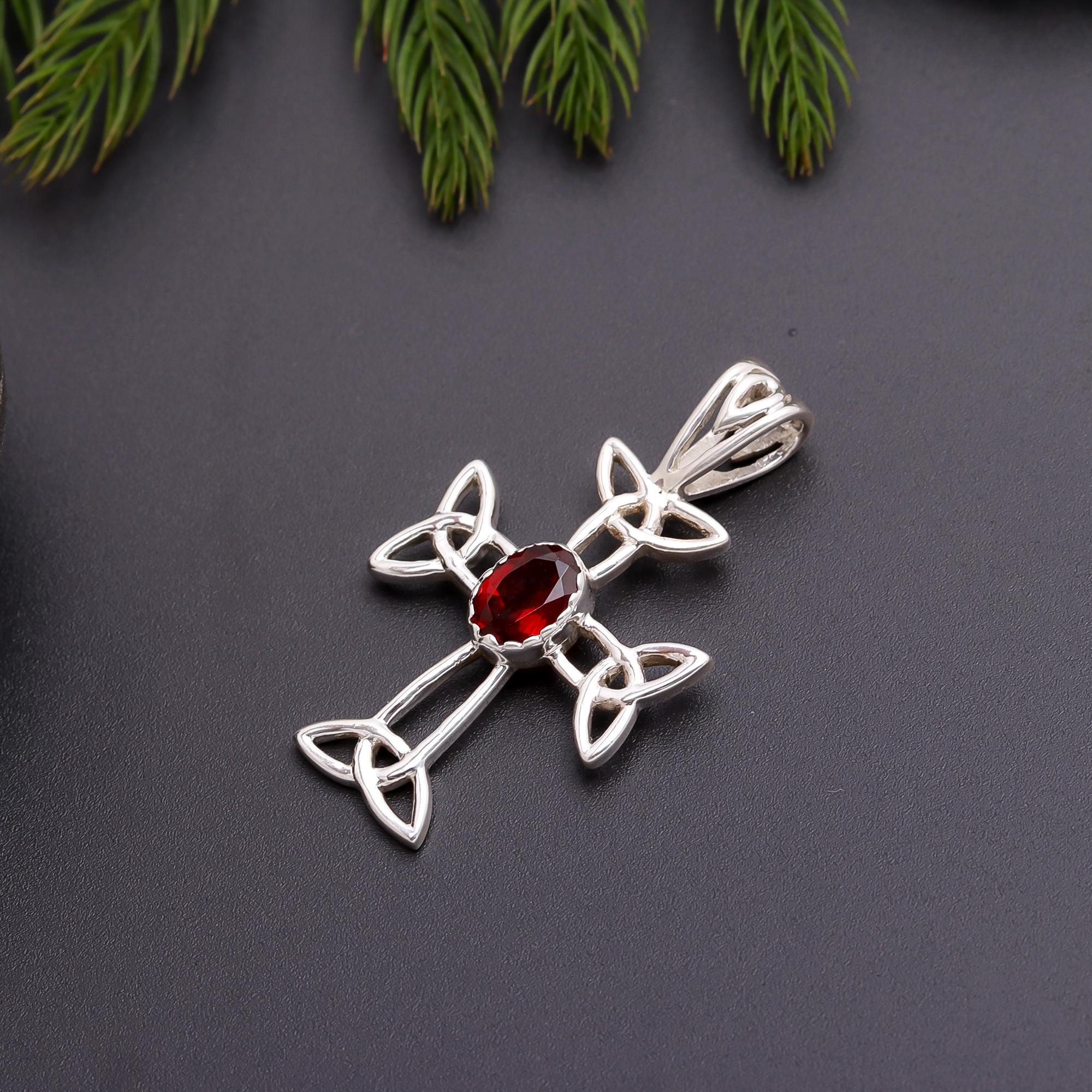 925 Silver Celtic Cross Pendant