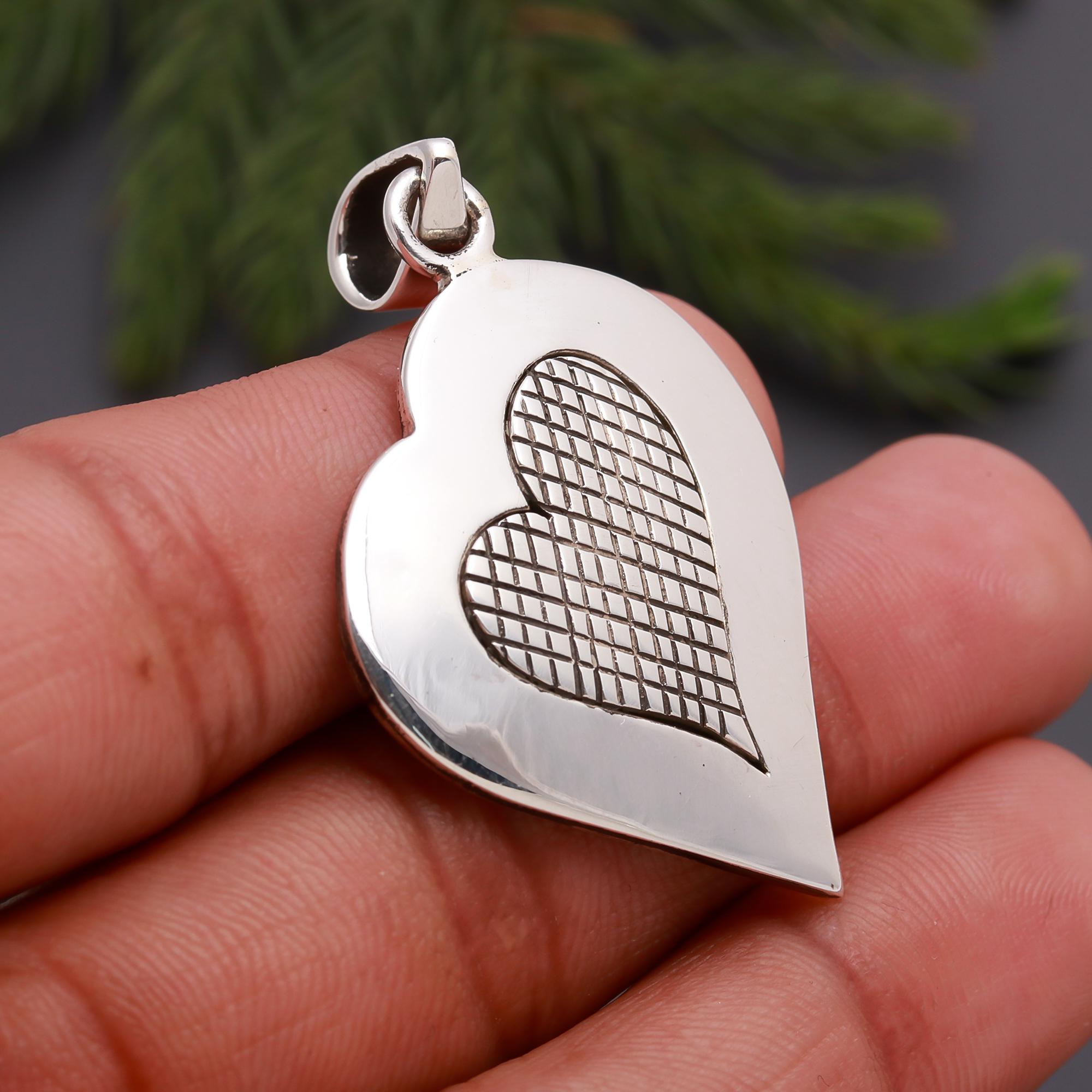 925 Silver Heart Pendant