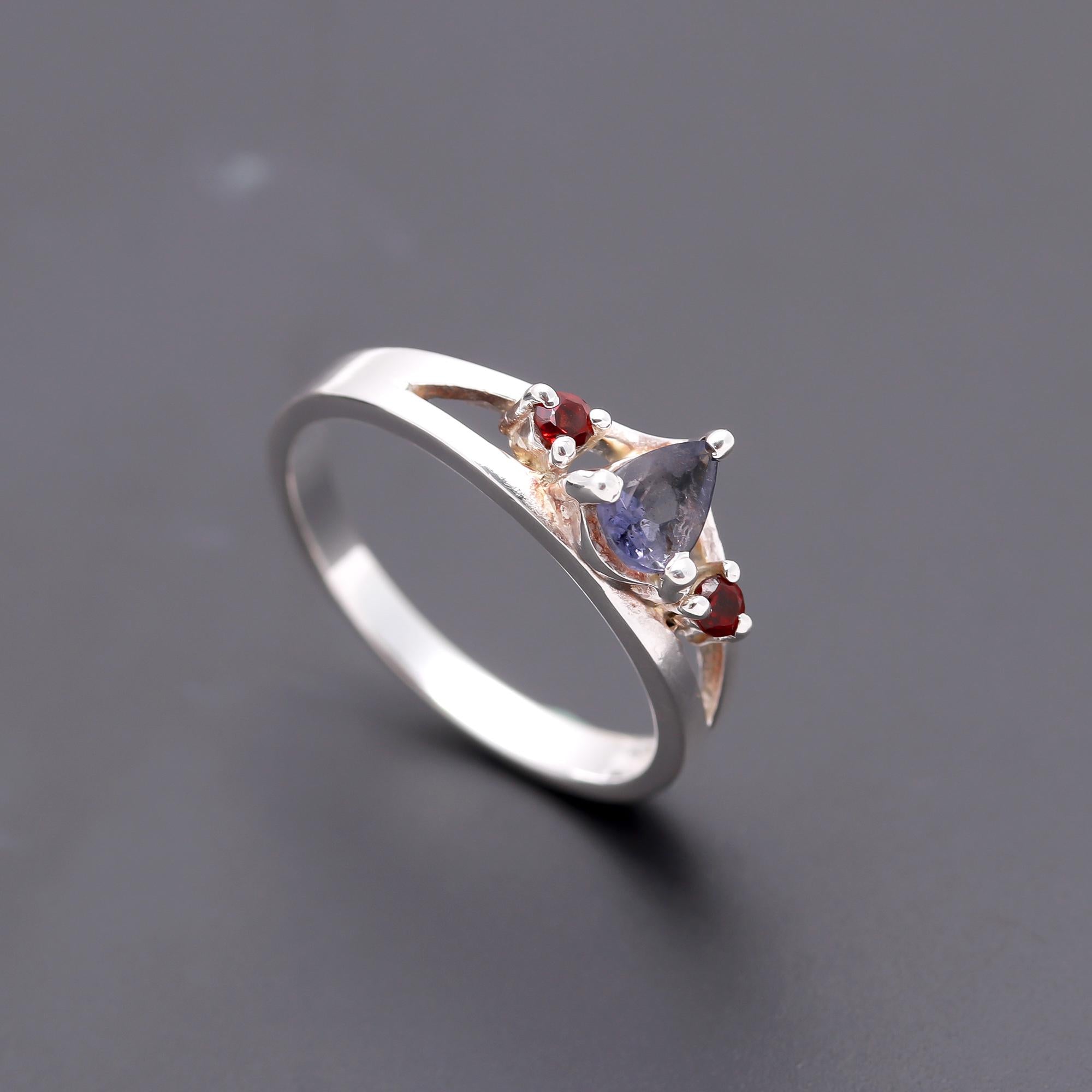 925 Silver Split Band Ring