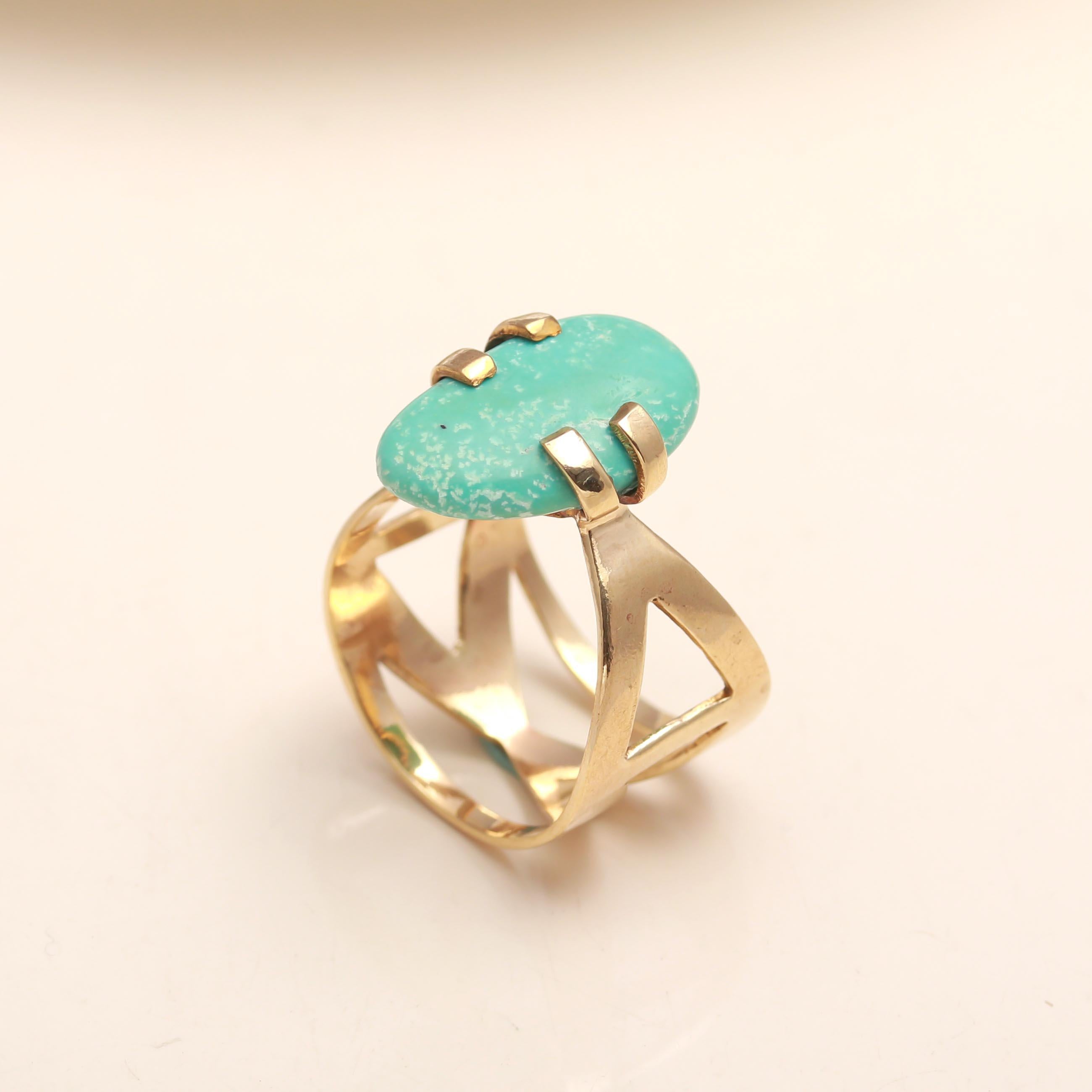 925 Silver Turquoise Ring