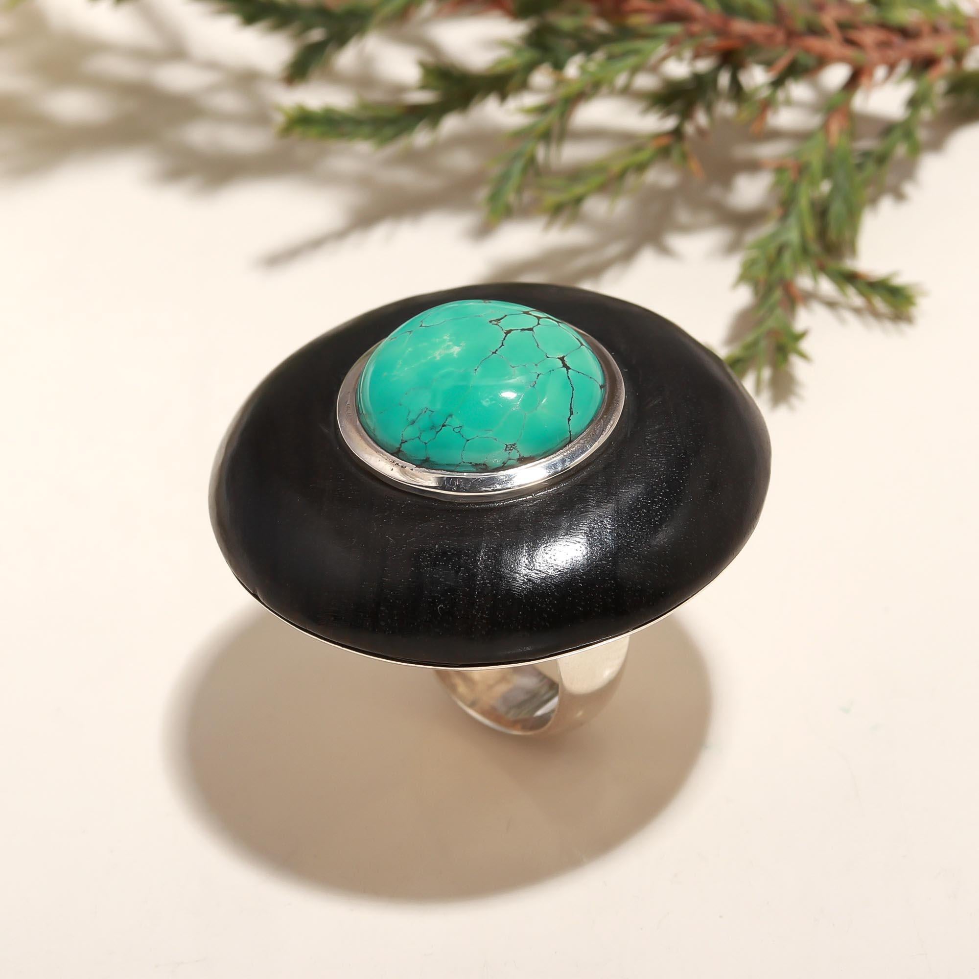 925 Silver Turquoise Ring