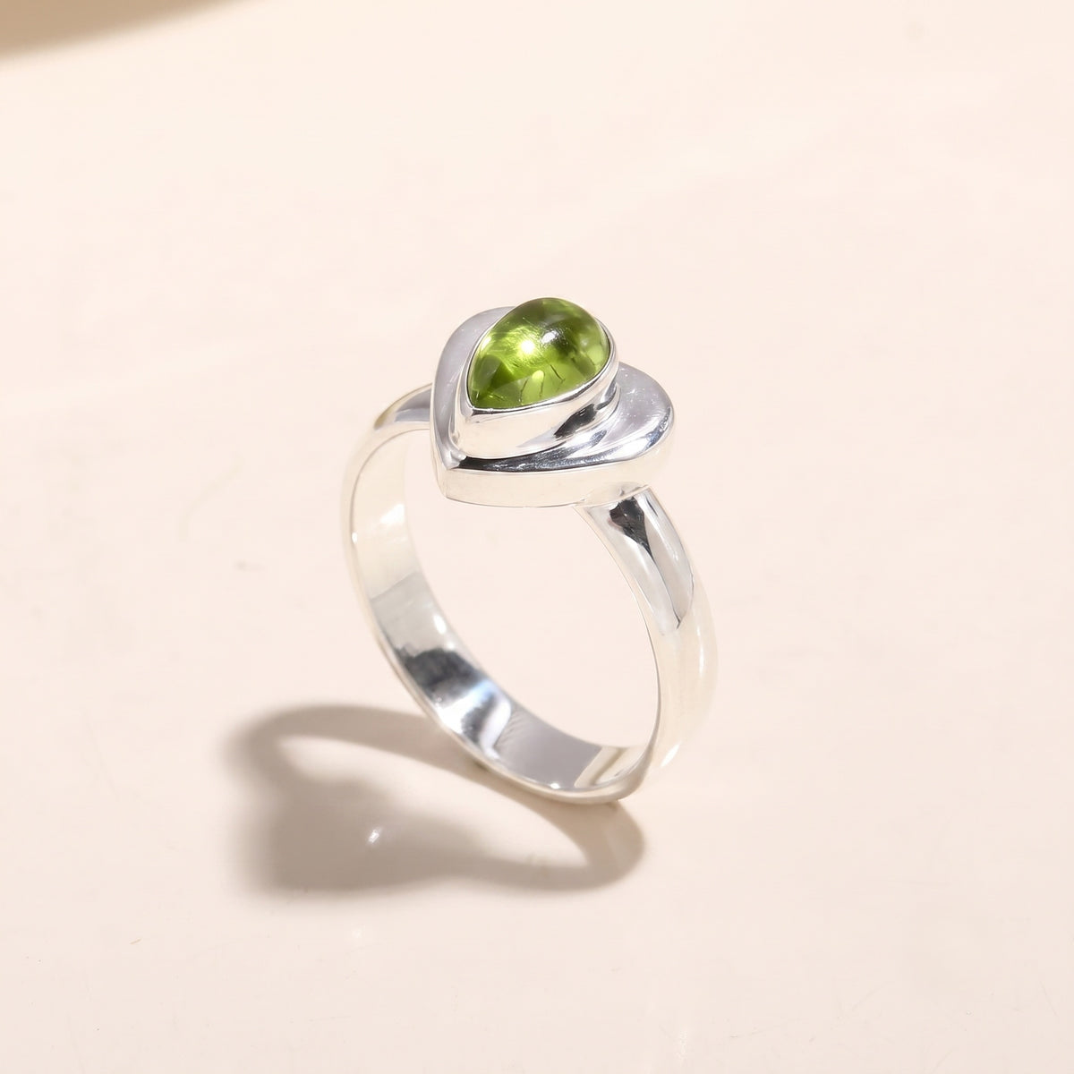 925 Sterling Silver Citrine Ring