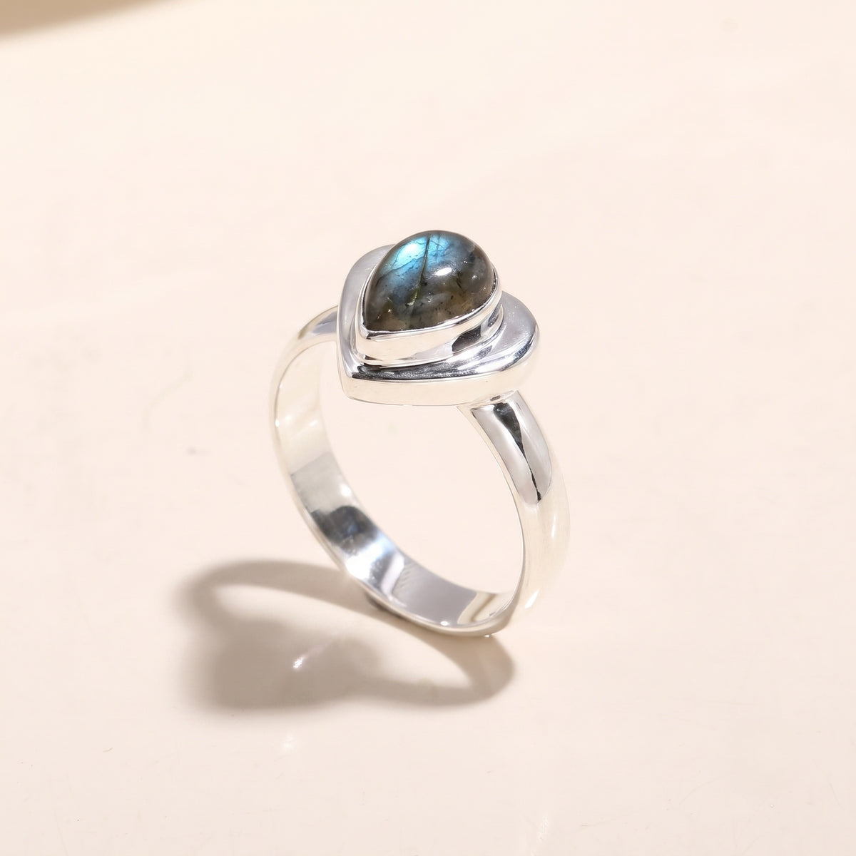 925 Sterling Silver Citrine Ring