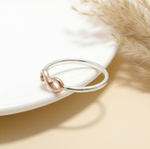 The Eternal Promise: 4-Piece Infinity Ring Gift Set