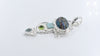 Multicolored Gemstone Pendant With 925 Sterling Silver