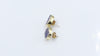 Antitarnish Brass Tanzanite Stud Earrings